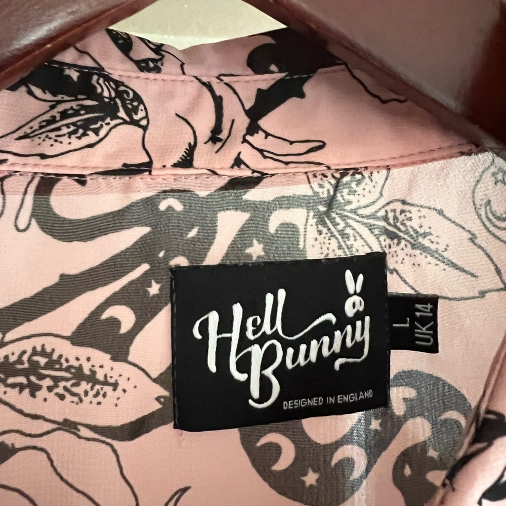 Hell Bunny Fiona Mystic Blouse - Picture 11 of 13